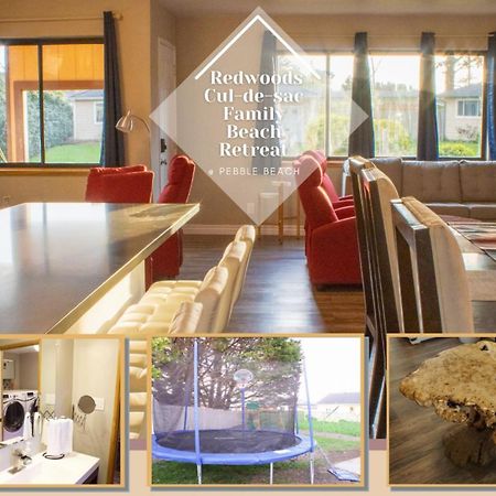 Private Home - Playground, Jumping Mat, Bbq, Darts, Firepit, Gazebo, 4 Smart Tvs, White Cotton Bedding, - The Redwood Cul-De Sac Beach Retreat Crescent City Zewnętrze zdjęcie